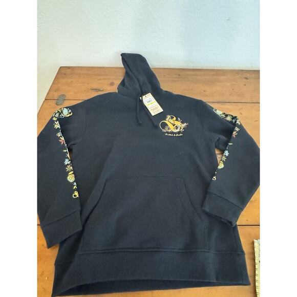 Scotch & Soda graphic Embroidered Black with print On Sleeve size Medium - Picture 1 of 10